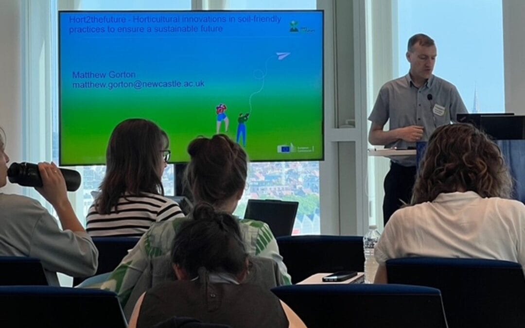 Hort2thefuture showcased at organic farming research workshop