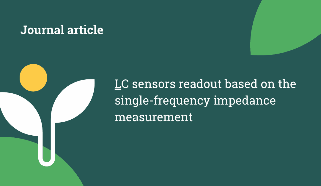 LC sensors readout based on the single-frequency impedance measurement