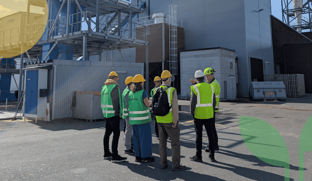 From wood chips to growing media: Visit to the Hunton plant