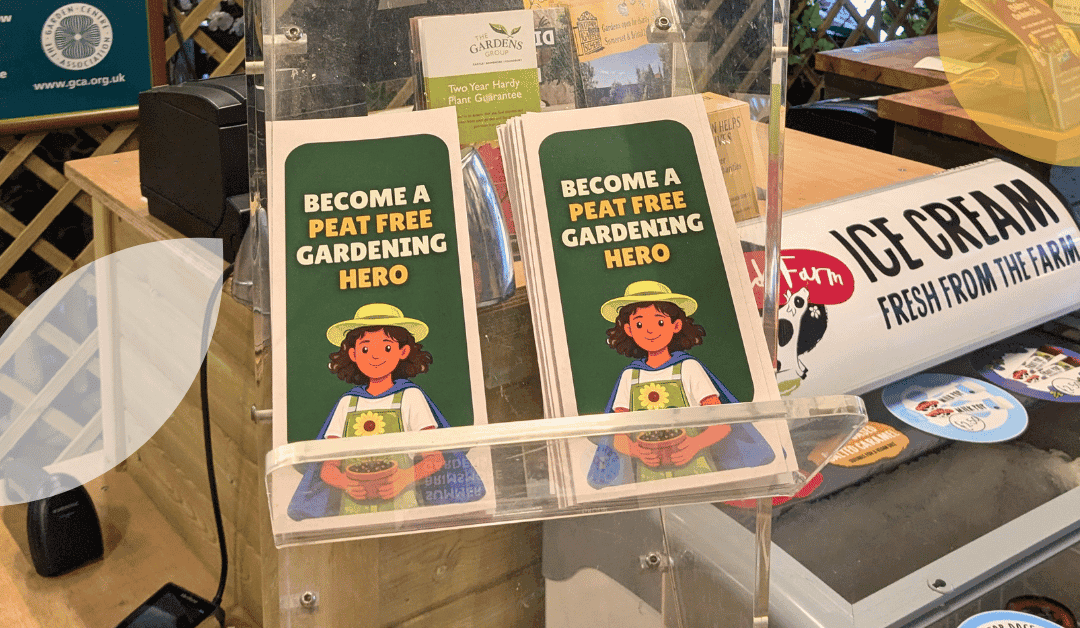 PRESS RELEASE: New ‘peat free gardening hero’ leaflet launches in garden centres to inspire green growing