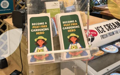 PRESS RELEASE: New ‘peat free gardening hero’ leaflet launches in garden centres to inspire green growing